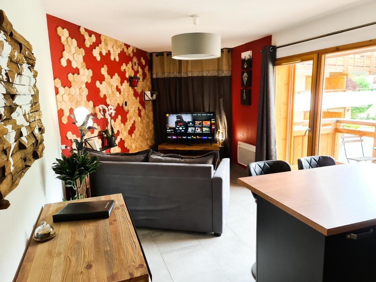 Studio Primeveres - Centre Village - Aravistour Saint-Jean-de-Sixt Buitenkant foto